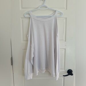 We The Free chill out cold shoulder top